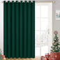 Yakamok Dark Green Room Darkening Curtains 84 inch Sliding Door Drapes | 1 by Yakamok