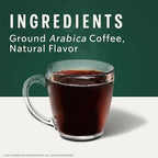Starbucks Ground Coffee, Vanilla Flavored Coffee, Naturally Flavored, 100% Arabica, 6 bags (11 oz each)