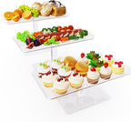 Dessert Cupcake Stand, 3 Set Acrylic Tiered Serving Tray for Dessert Table Display, Cup Cake Holder for Tea Party/Birthday/Wedding