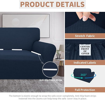 Easy-Going 100% Waterproof Oversized Loveseat Cover, Couch Cover - Image 4