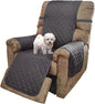 U-NICE HOME Reversible Recliner Chair Covers, Dark Grey | 28''Recliner Cover by U-NICEHOME