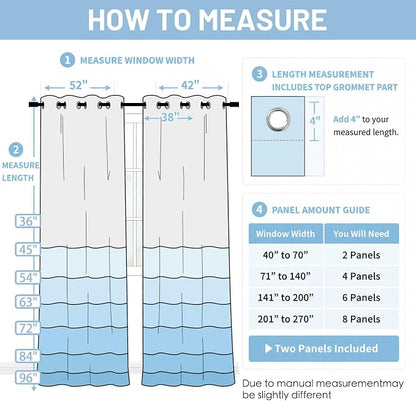 SimpleHome Light Sage 100% Blackout Curtains Room Darkening Living Room 84 | - Image 2