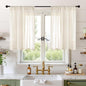 BGment Short Linen Curtains 36 Inch Length by BGment
