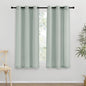 NICETOWN Thick Linen Blend Curtains Flax Textured by NICETOWN