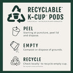 Starbucks K-Cup Coffee Pods, Medium Roast Coffee for Keurig Brewers, Holiday Blend, 100% Arabica, Limited Holiday Edition, 6 Boxes (60 Pods Total)