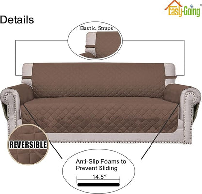 Easy-Going Reversible Oversized Couch Cover - Image 3