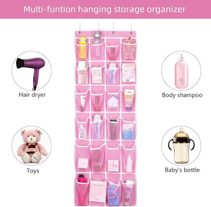 SAVERHO 2 Pack Hanging Shoe Organizer，Over Door Shoe Organizer - Image 5