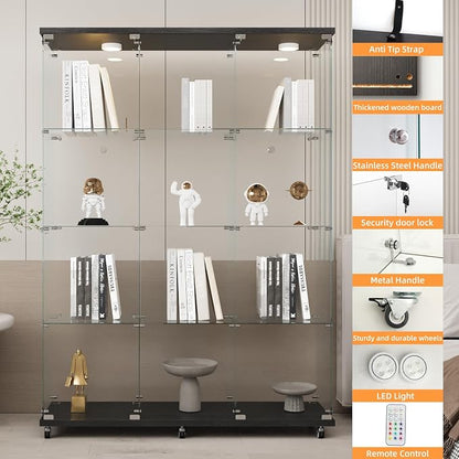 LFT HUIMEI2Y Glass Display Cabinet 12 Shelves - Image 3