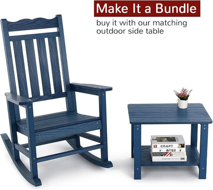 Stoog All-Weather Outdoor Rocking Chair, Porch Rocker - Image 7