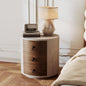 SUNBURY End Table Living Room Small Side Table w 3 Drawers, Farmhouse by SUNBURY