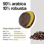 Dongiò Caffè Milano Blend - Whole Bean Coffee, Medium-Light Roast, Premium Coffee Quality, 2.2 Pounds (35.2 Oz - Pack of 1), Delicate Blend with a Very High Aromatic Profile, Sweet and Enveloping
