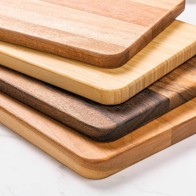 callie Personalized Cutting Board with Monogrammed Name, Wooden Kitchen Cutting Boards with Handle, Reversible Cheese Serving Tray, Housewarming Gifts for Family