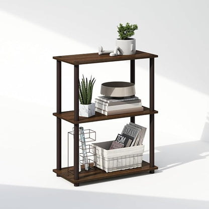 Furinno Turn-N-Tube Book Shelf, 3-Tier Bookshelf, Bookcase by Furinno-FitsYourSpaceFitsYourBudget