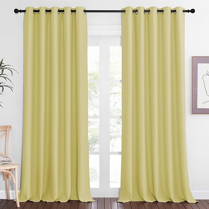 NICETOWN Patio Blackout Curtain Panels by NICETOWN