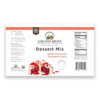 A Blend Above No-Bake Desserts Mix Variety Pack - Includes Heaven Sake Cheesecake, White Chocolate Raspberry, Sea Salt Caramel, and Cinnabun - All Natural, Vegan, Gluten Free, No MSG - Pack of 4