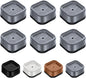 shouwuhho 6 Pack Furniture Risers Adjustable Bed Risers Heavy Duty Lifts Height by EnjoyLifeEnjoyHappiness