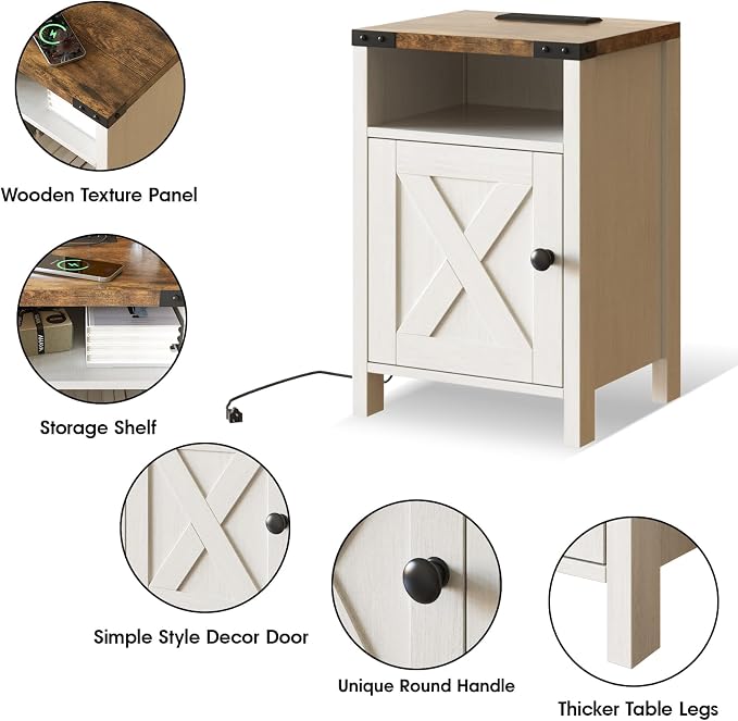 Fameill Farmhouse End Tables - Image 6
