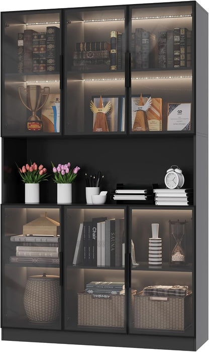 Mekminop Glass Doors Display Cabinet - Image 8