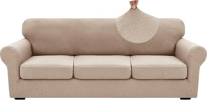 XINEAGE 2026 New 4 Pieces Extra Large Couch Covers - Image 9