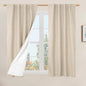 100% Blackout Linen Window Curtains by LAMIT