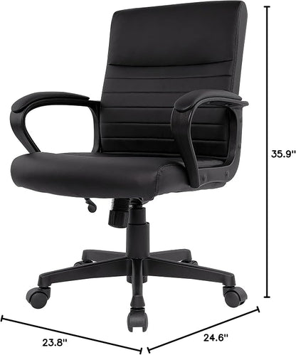 STAPLES Tervina Luxura Mid-Back Manager Chair - Image 3