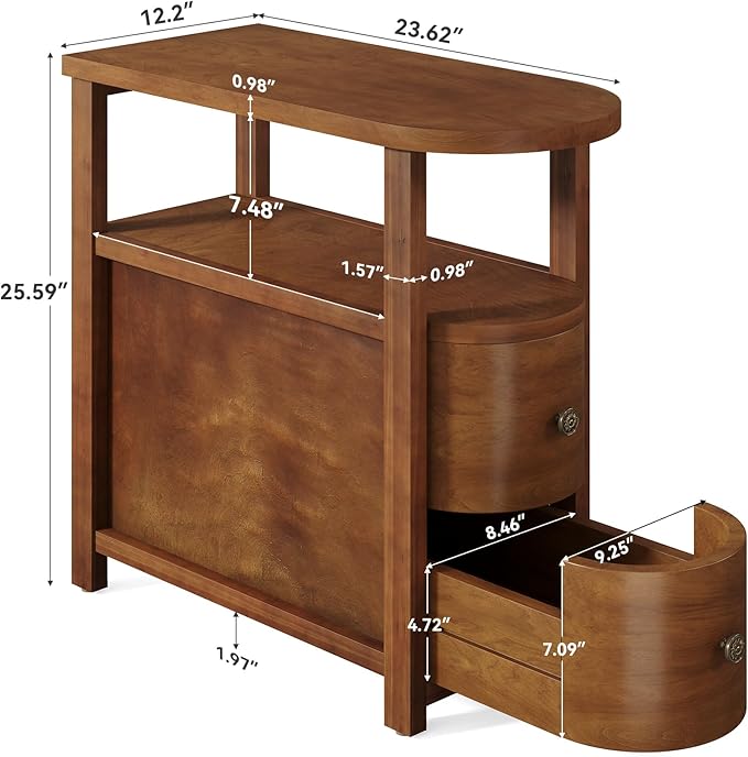 LITTLE TREE Solid Wood End Table - Image 2