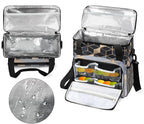 cfpolar Coffee Maker Storage Bag, Waterproof Travel Carrying Storage Tote Bag Organizer Case, Compatible with K-Mini or K-Mini Plus, And Suitable for Other Accessories， With Pockets for K-Cup Pods