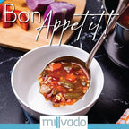 Soup Ladle, Stainless Steel Ladle, 15" Ladles for Serving or Cooking, Dishwasher Safe, Heavy Duty Durable Metal, Kitchen Ladel