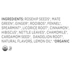 Tea Forte Purify Organic Herbal Tea with Purifying Mate and Dandelion Root, Makes 35-50 Cups, 3.53 Ounce Loose Leaf Tea Canister