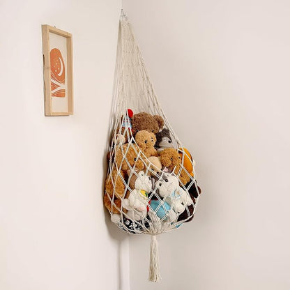 Amdermi Novel Stuffed Animal Hammock Corner Hanging Net by Amdermi