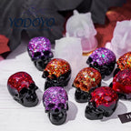 Halloween Resin Earrings Mold 3pcs Mini Skull Resin Jewelry Molds, Bat Pumpkin Coffin Silicone Mold for Earring Pendant Bracelet Keychain Making Kit DIY Epoxy Ornaments Holiday Gifts