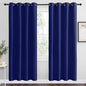 NICETOWN Navy Blue Blackout Curtains 78 inches Length by NICETOWN