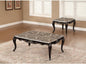 Transitional Style 1X Coffee Table & End Set by Unknown
