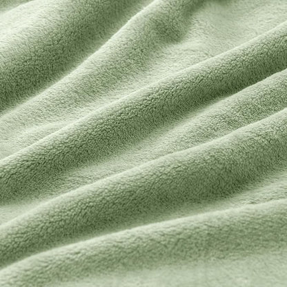BEDELITE Fleece Blanket Soft Plush Twin Size Blanket Sage Green 60"x80" | Ultra - Image 9