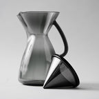 Able KONE for Chemex: The Original Reusable Black Titanium Coffee Filter