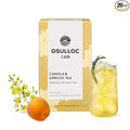 OSULLOC Canola & Apricot Tea (Aromatic Canola flower & Apricot), Premium Blended Tea from Jeju, Tea Bag Series 20 count