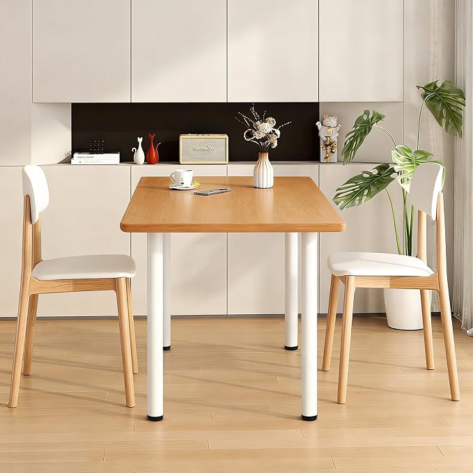 QLLY 28 inch Adjustable Metal Desk Legs, Heavy Duty Furniture Table Legs - Image 7