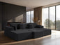 108" Cloud Sectional Couch, Comfort Sleep Sofa by VYUXWO