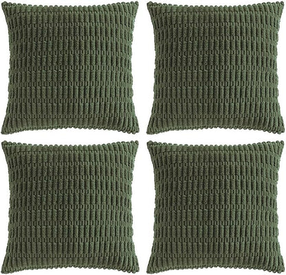 Fancy Homi 4 Packs Decorative Throw Pillow Covers by Fancy+Homi