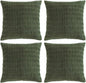 Fancy Homi 4 Packs Decorative Throw Pillow Covers by Fancy+Homi