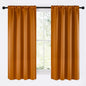 NICETOWN Room Darkening Cafe Satin Curtains by NICETOWN