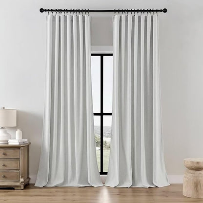Joydeco Light Filtering Curtains 108 Inches Long by JOYDECO