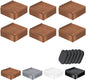 shouwuhho Furniture Risers, 6 Pack Bed Risers by EnjoyLifeEnjoyHappiness