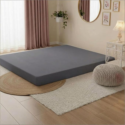 Stretchy Queen Fitted Sheet for 4 Inch Low Profile Mattress - Image 4