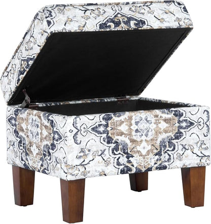 Homepop Home Decor |K7646-A862 | Upholstered Modern Rectangular Storage Ottoman - Image 13