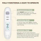 Meat Thermometer Digital - Instant Read Food Thermometer for Cooking Grilling Air Fryer Griddle Probe Kitchen Gadgets Essentials BBQ Grill Smoker Oil Fry Candy Turkey Instant Read Thermometer