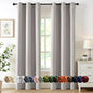 MIULEE Blackout Curtains for Bedroom 2 Panels 40 x 84 Inch Long Cobblestone | by MIULEE