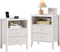 Set of 2 Fluted Nightstands by Fatmok