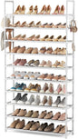 VTRIN 10 Tiers Shoe Rack Tall Large Capacity Wide Shoe Organizer Sturdy Shoe by VTRIN