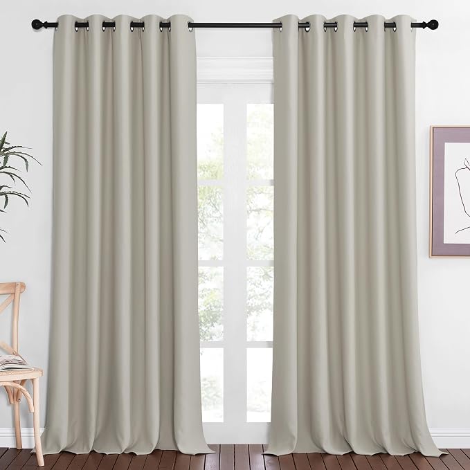 NICETOWN Patio Blackout Curtain Panels by NICETOWN